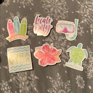 Pura vida stickers